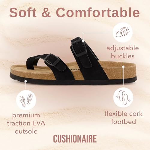 Women's Cork Footbed Sandal I425