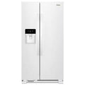 White 21.4 cu. ft. Side by Side Refrigerator L382