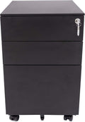3 Drawer Lockable Rolling File Cabinet G116