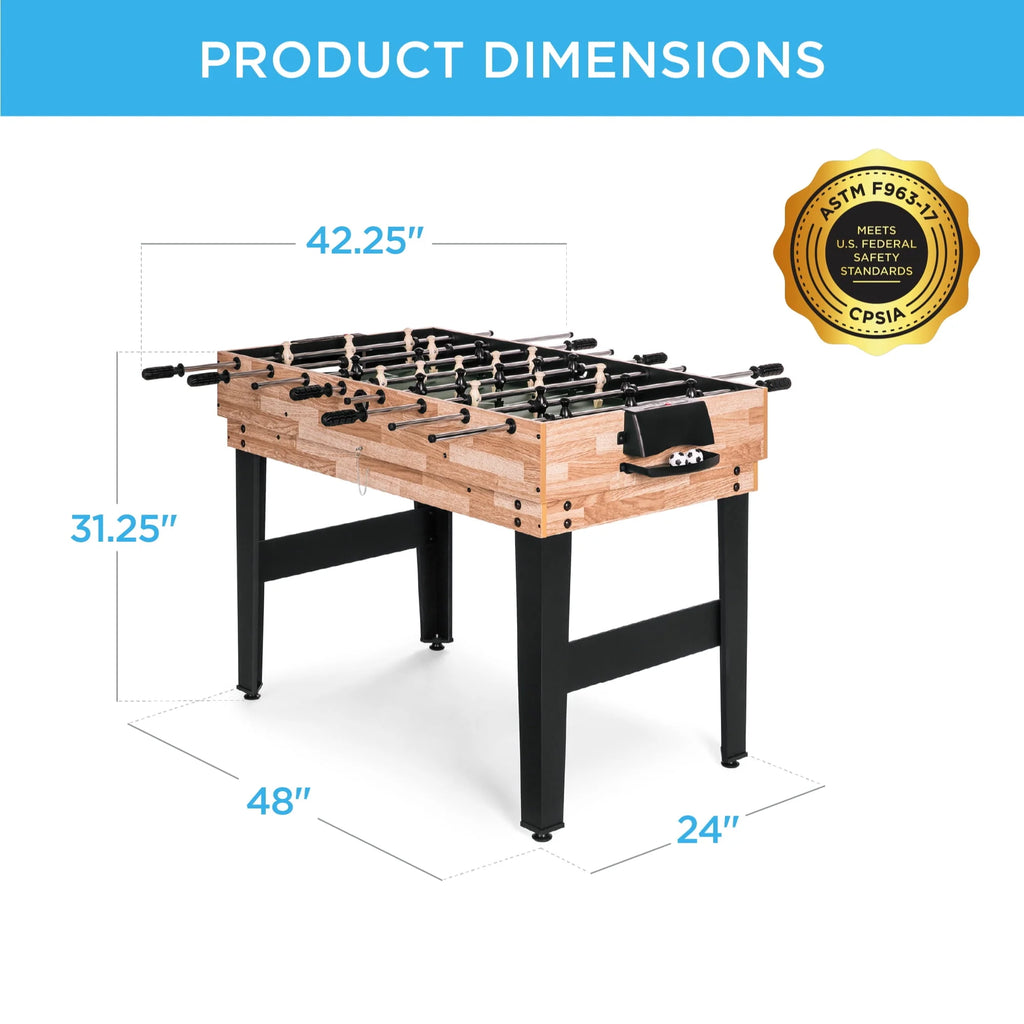 2x4ft 10-in-1 Combo Game Table Set W431