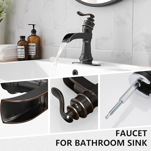 Oil Rubbed Bronze Single Hole Vessel Sink Faucet N367