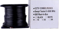 500 ft. RG59 Siamese CCTV Combo Coaxial Cable - 20AWG Video + 18/2 18AWG Power, Black X359