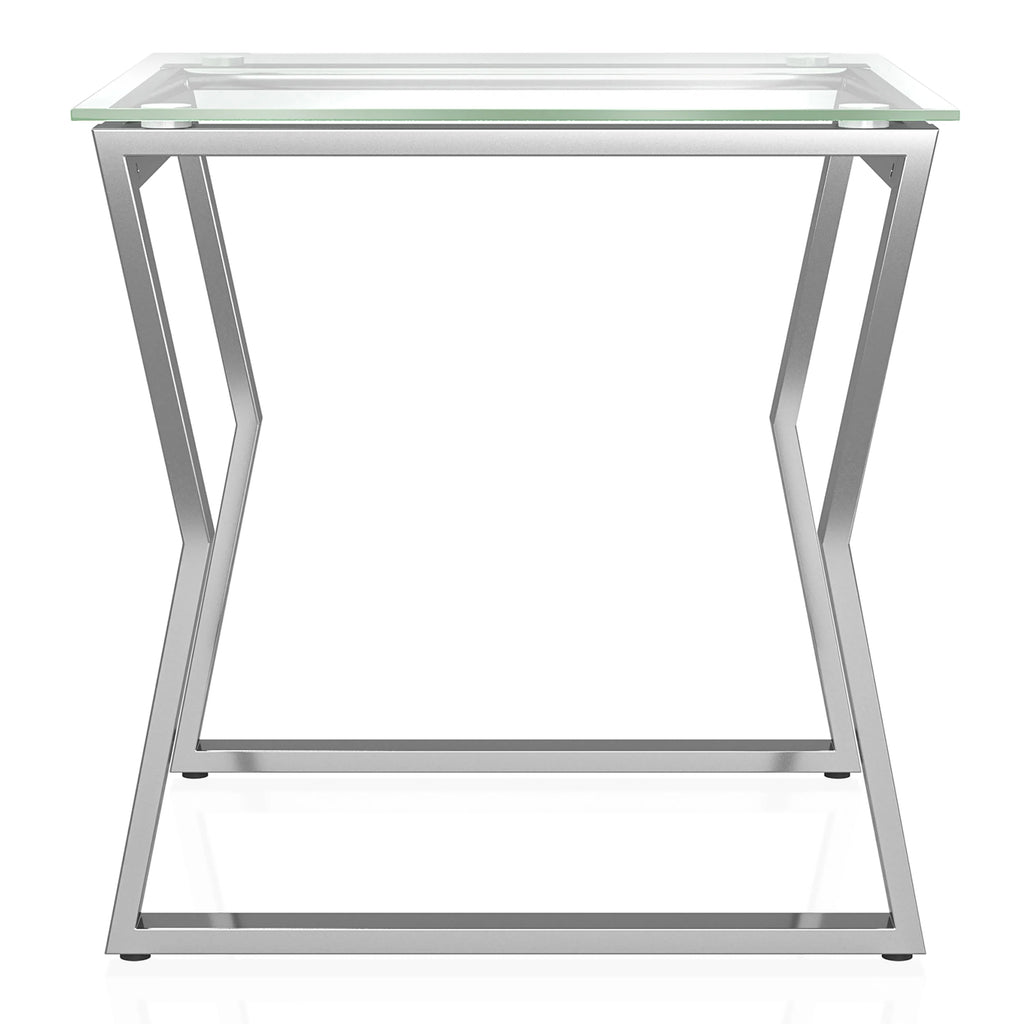 Glass Top 2-Piece Nesting Tables Set X79792
