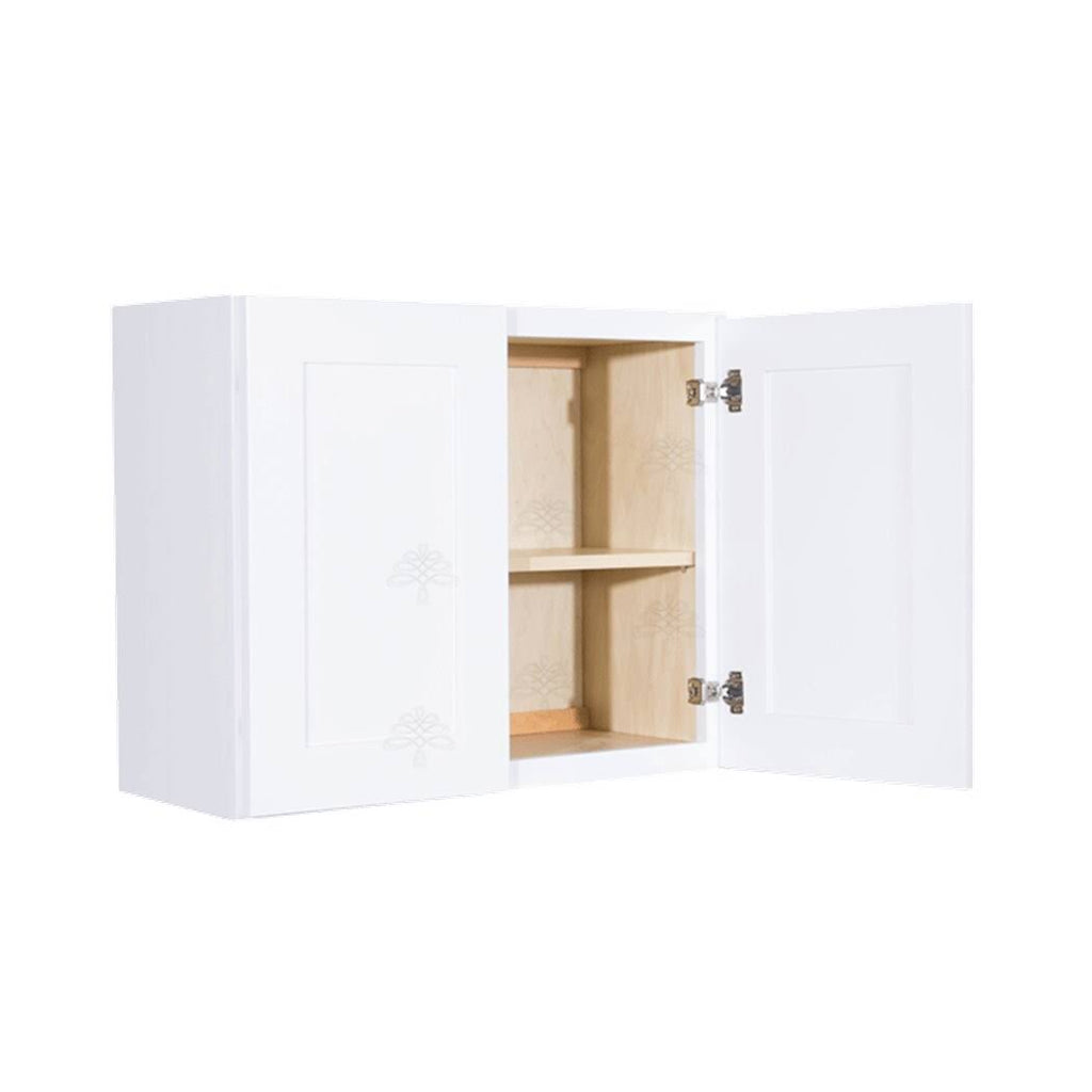 White Painted Maple Wall Cabinet V758