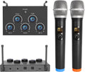 Wireless Karaoke Mixer System with Dual UHF Handheld Microphone I977174