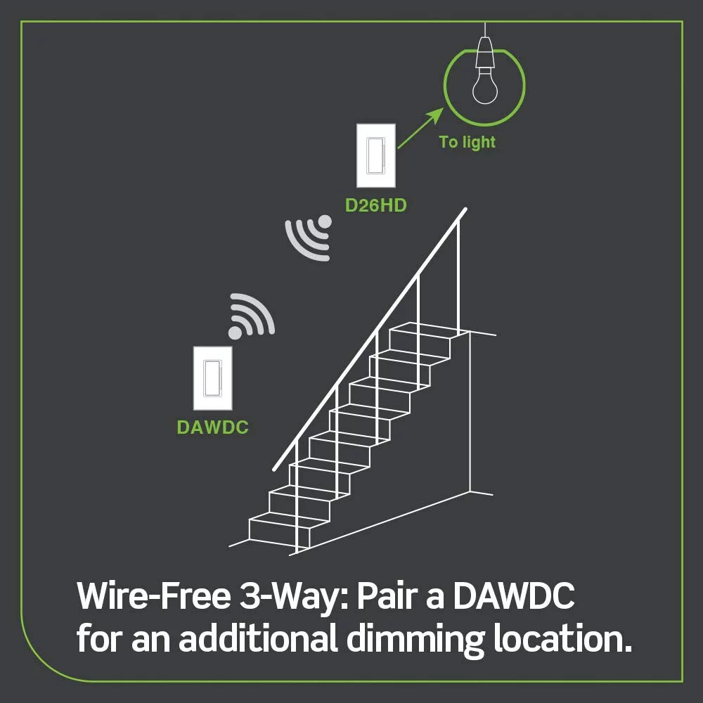 White Smart Dimmer Switch F7498
