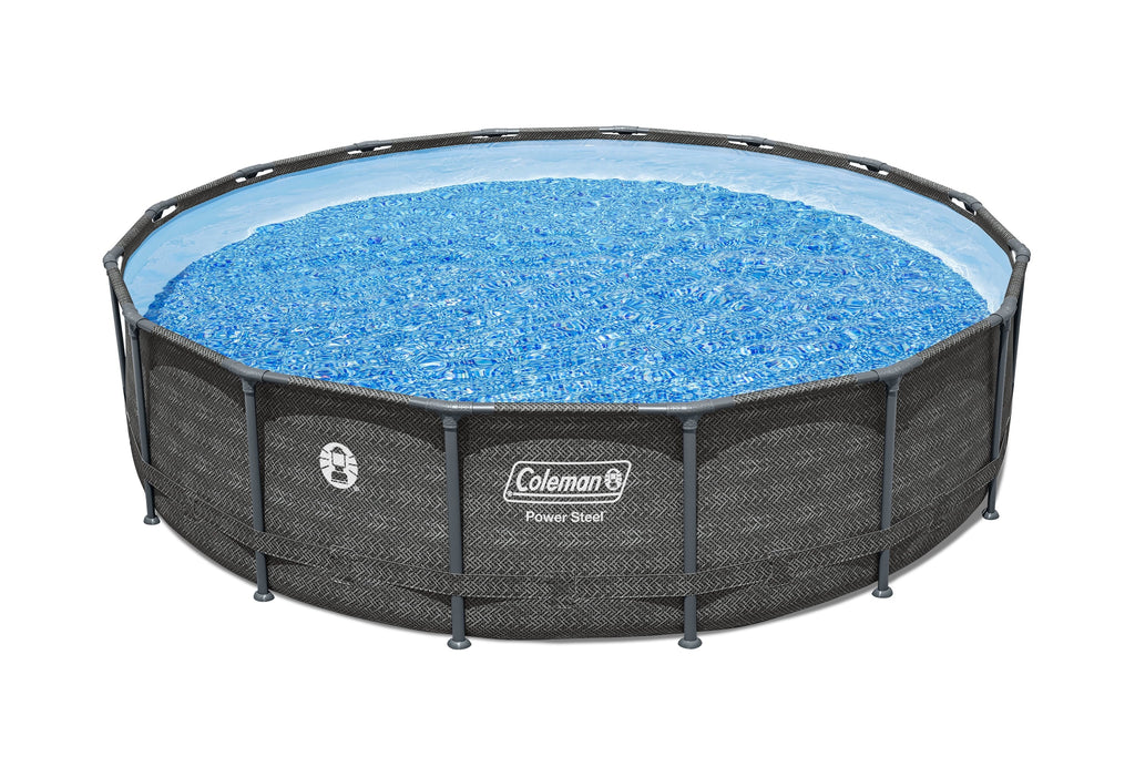 Round Metal Frame Above Ground Pool Set N362