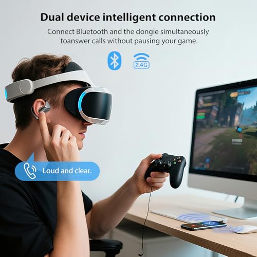 Open Ear Wireless Gaming Earbuds IPX5 Waterproof Bluetooth 5.4 I84468
