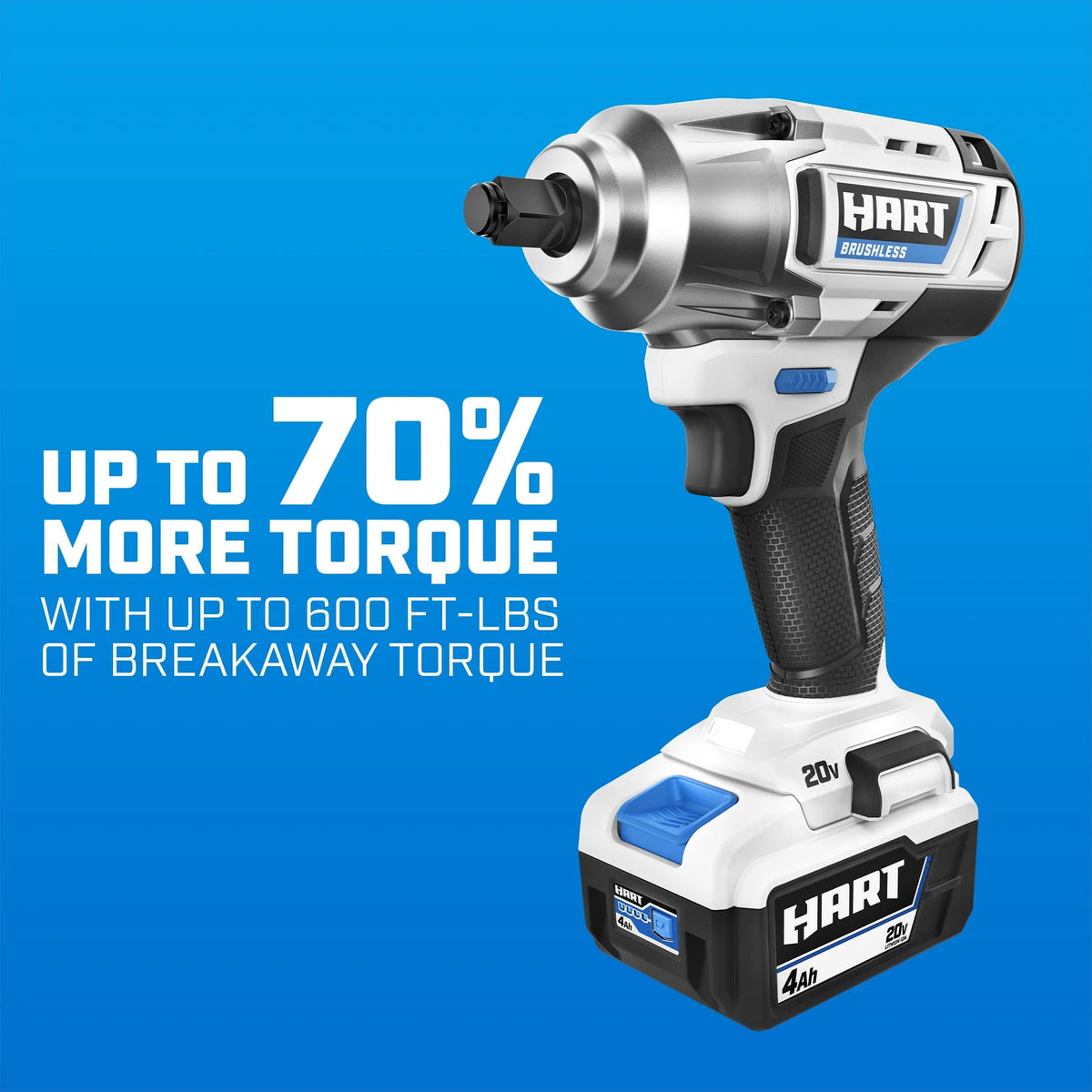 20-Volt 1/2-inch Brushless Impact Wrench A10203
