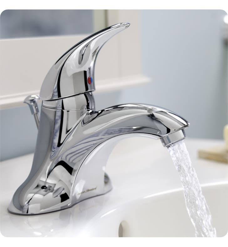 Single-Handle 4 inch Centerset Bathroom Faucet, Chrome P372259