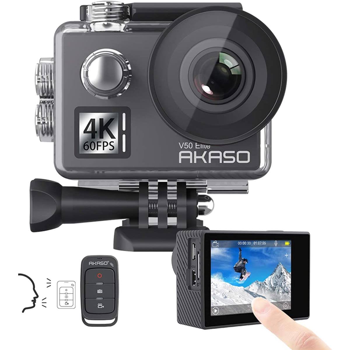 4K60FPS Touch Screen WiFi Action Camera W674745
