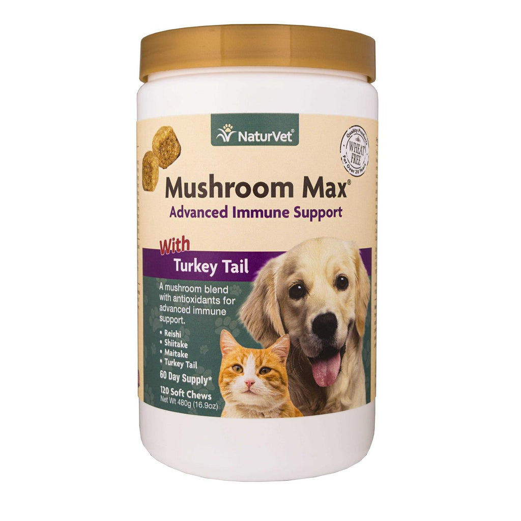 Mushroom Max Immune Support Soft Chews for Dogs & Cats J716