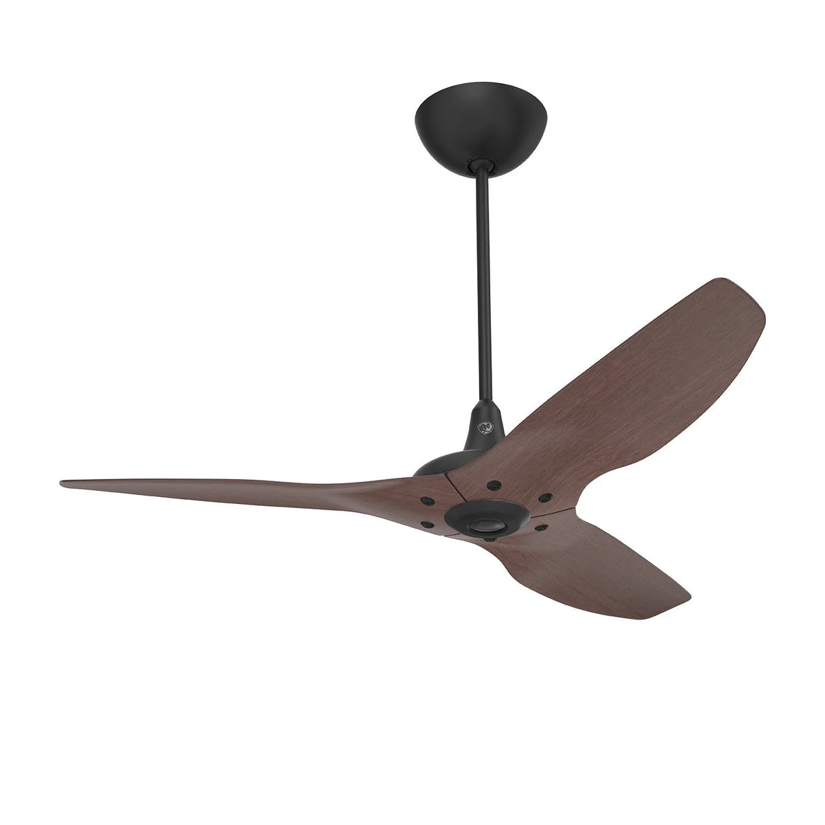 52 Ceiling Fan with Cocoa Bamboo Blades and Black Finish M24365