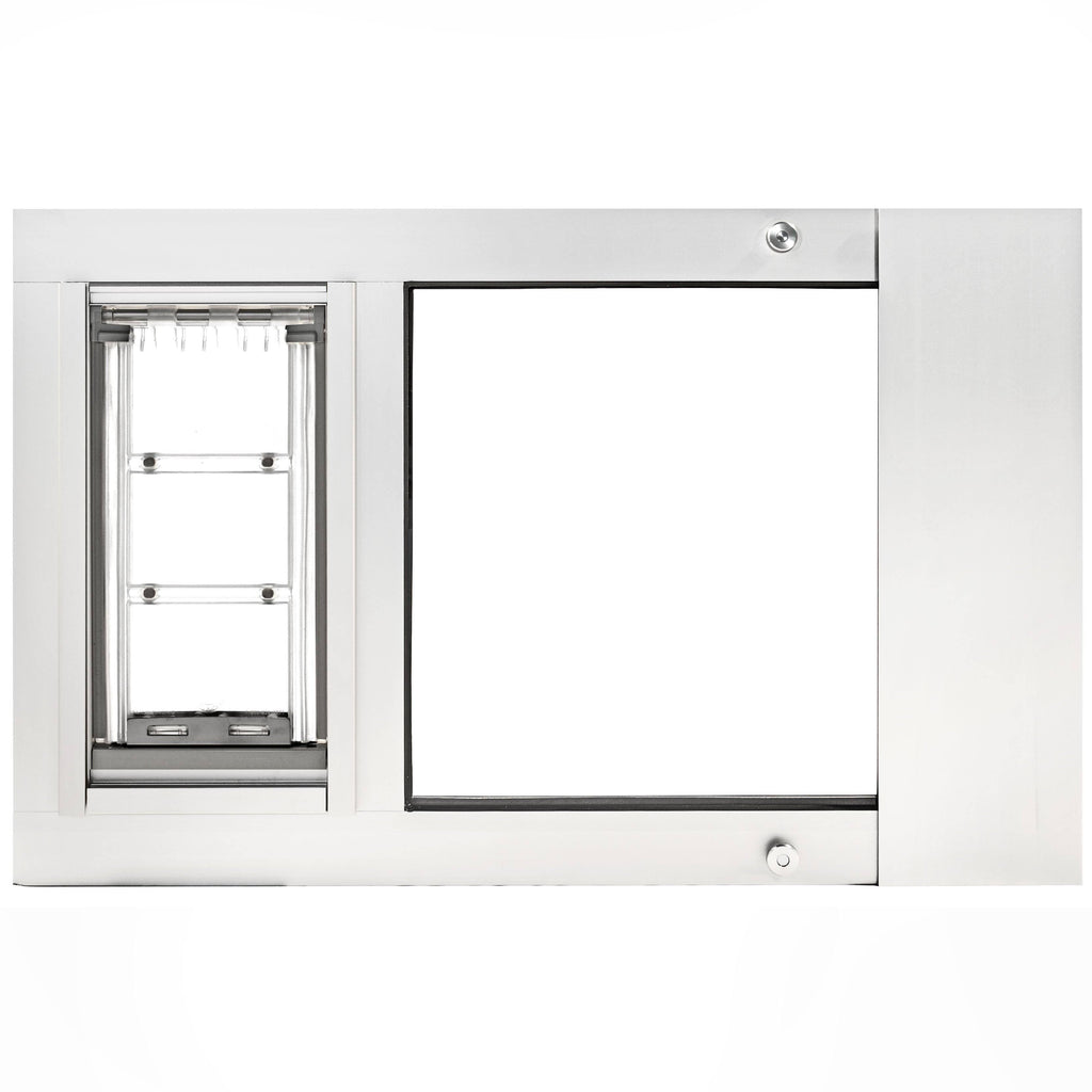 White Cat Door O10468