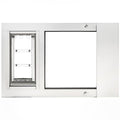 White Cat Door O10468