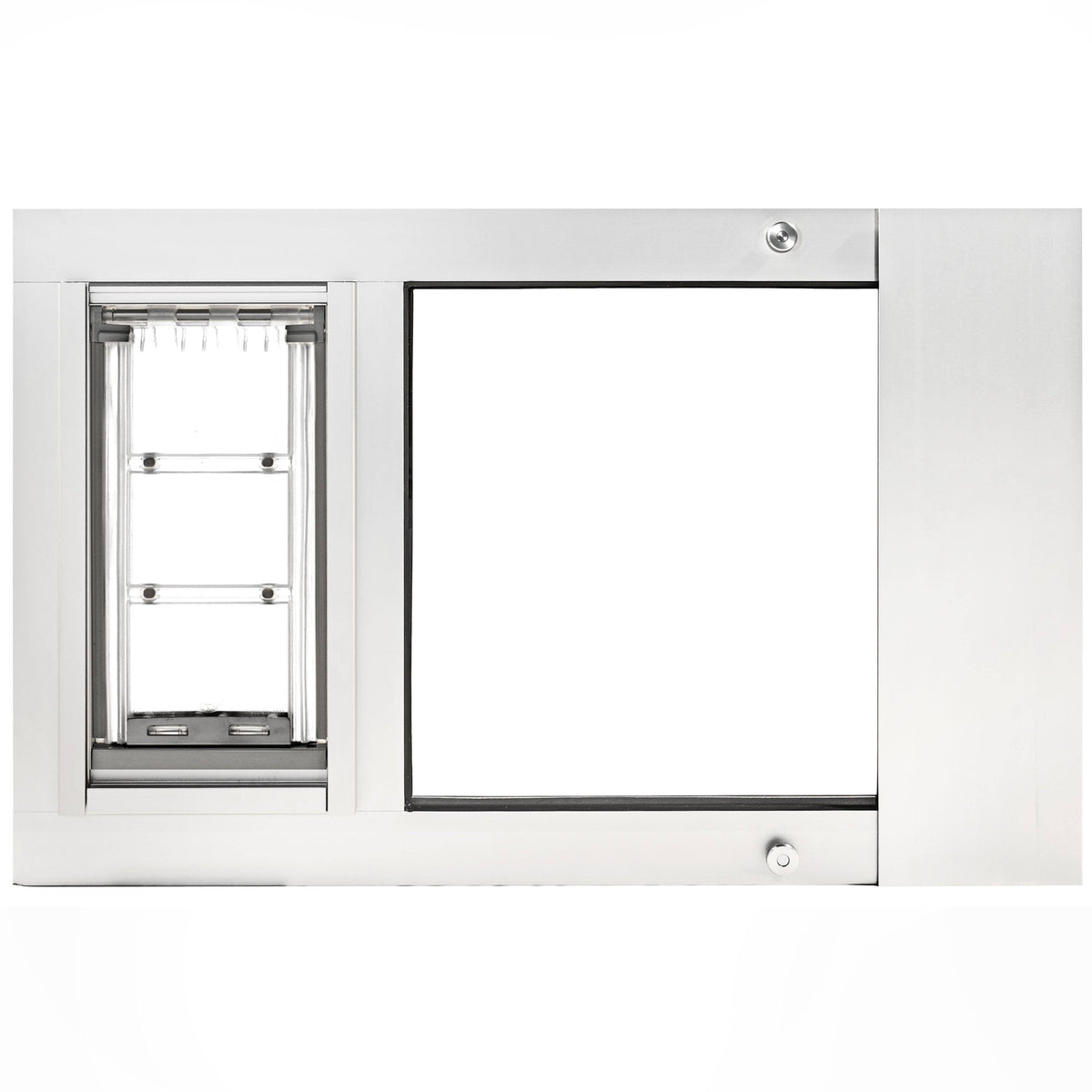 White Cat Door O10468