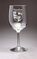 Irish Coat of Arms Wine Glasses Set of 4 K6728