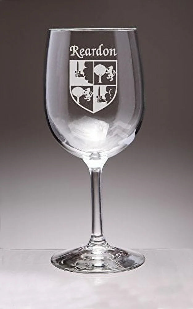 Irish Coat of Arms Wine Glasses Set of 4 K6728