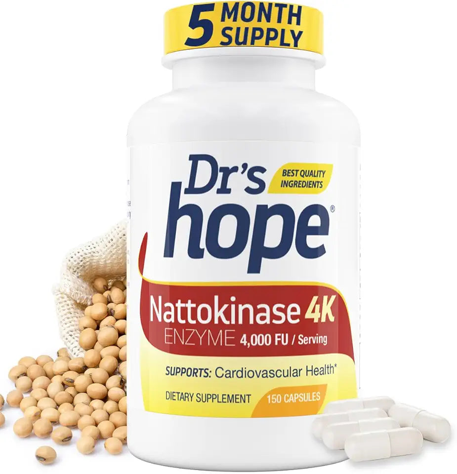 Nattokinase 4000 FU 150 Veggie Capsules V3208