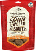 Freeze-Dried Raw Coated Grain Free Dog Biscuits 9 oz Bag D166808