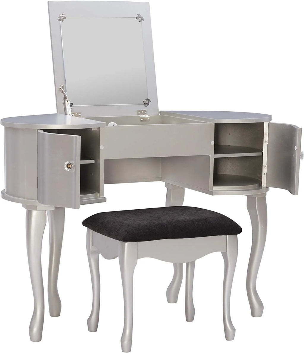 Silver Vanity Set S723