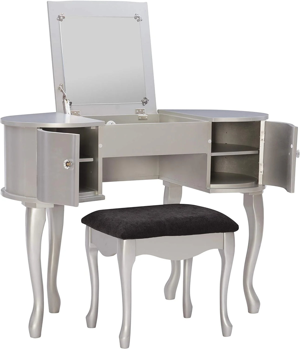 Silver Vanity Set S723