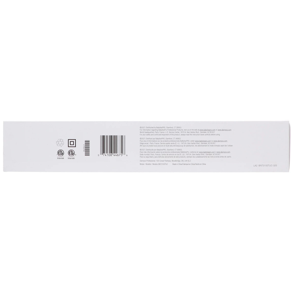 Nano Titanium Ionic Straightener X36966