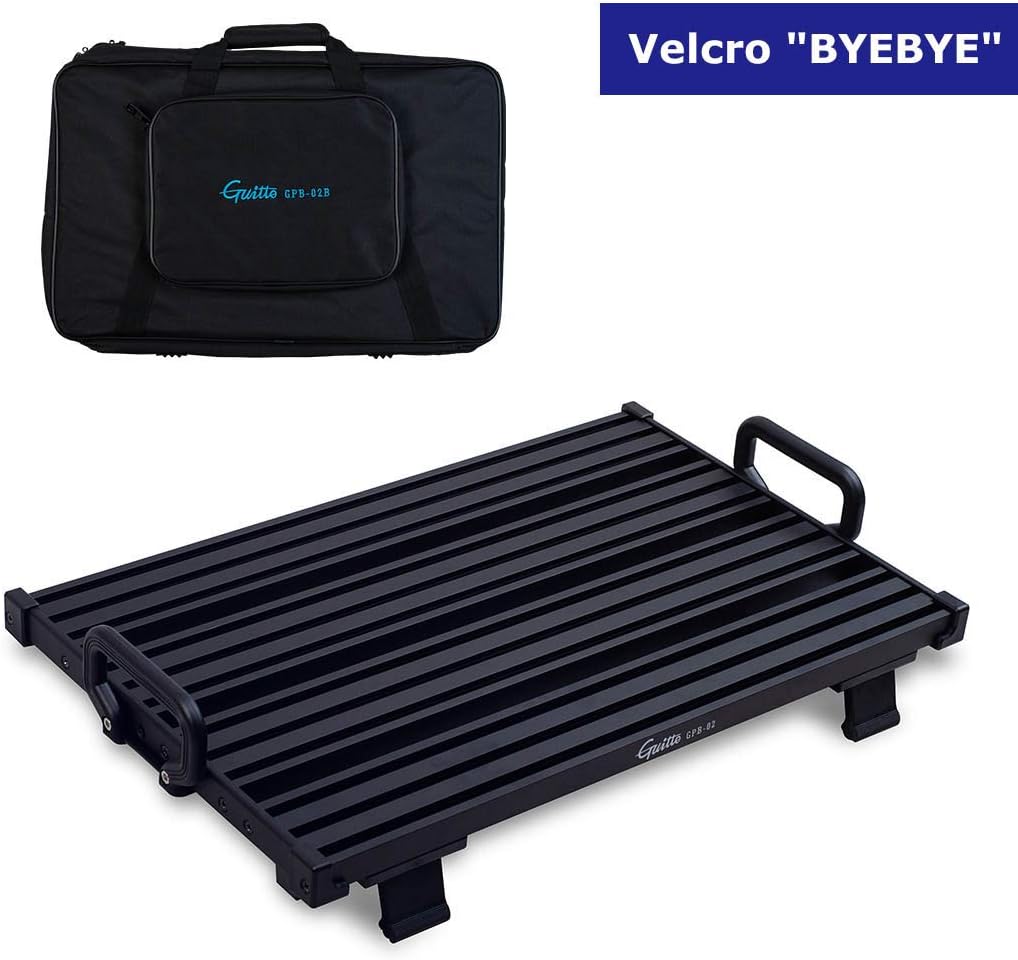 Aluminum Alloy Guitar Pedal Board with Carry Bag L32944