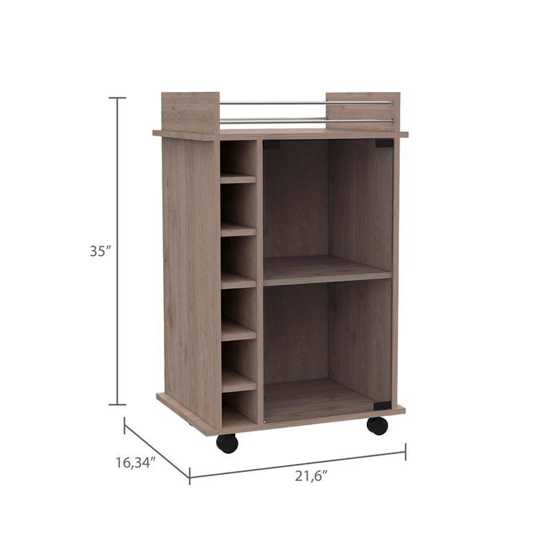 Glass Door Bar Cart G849779
