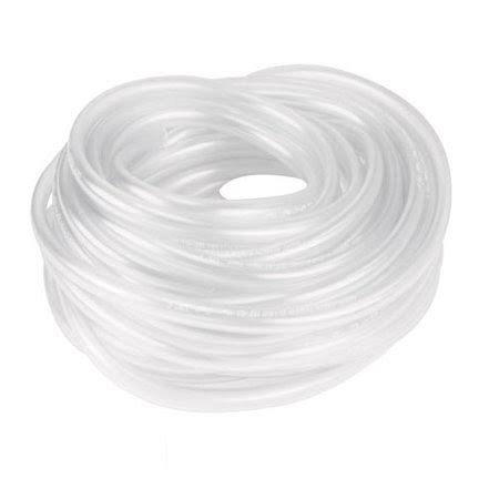 Clear Hard Plastic Tubing 1/8 inch Inner Diameter 1/4 inch Outer Diameter 25 ft N29581