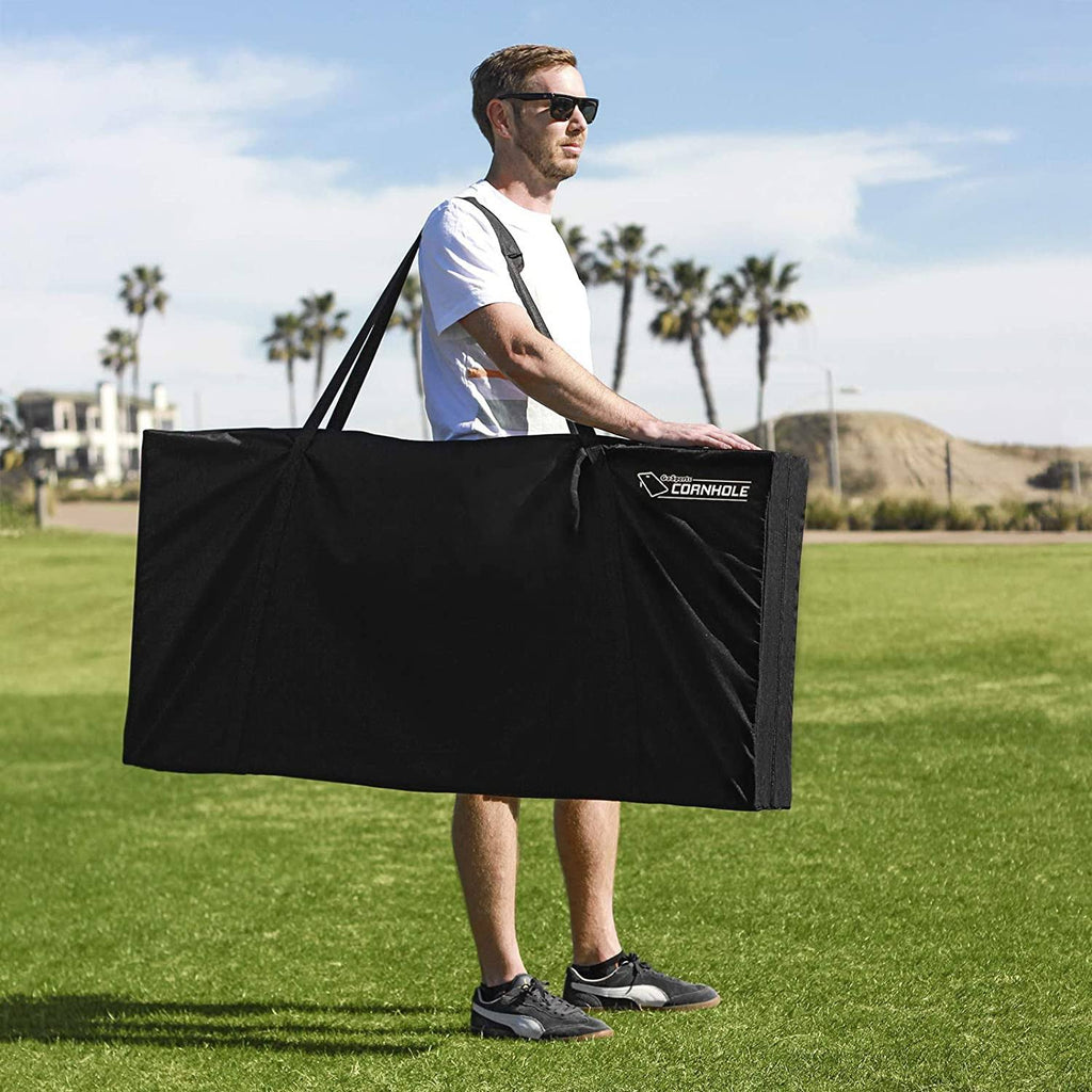Wooden Cornhole Board with Carrying Case O5385