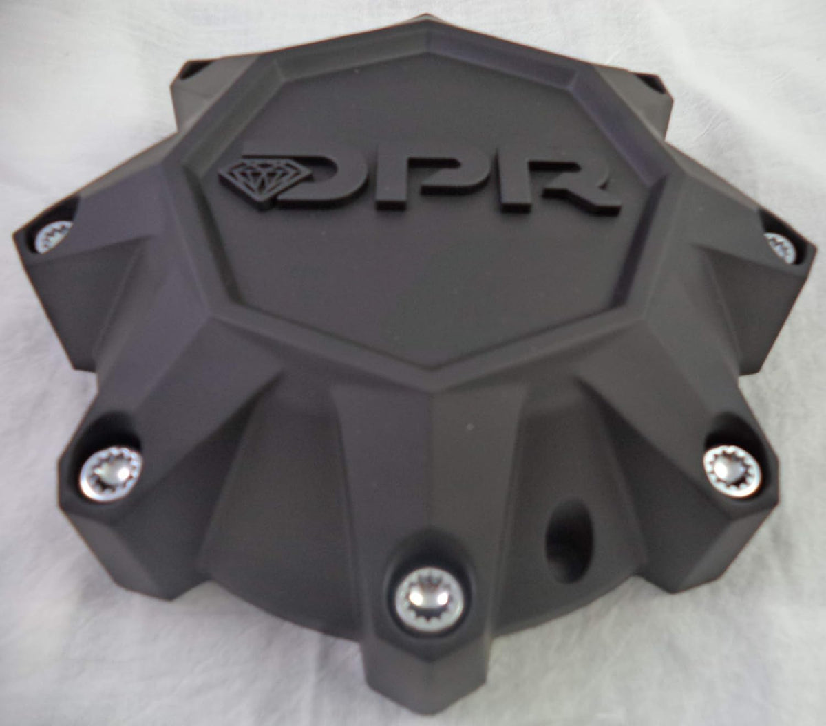 Flat Black Custom Wheel Center Cap M6190
