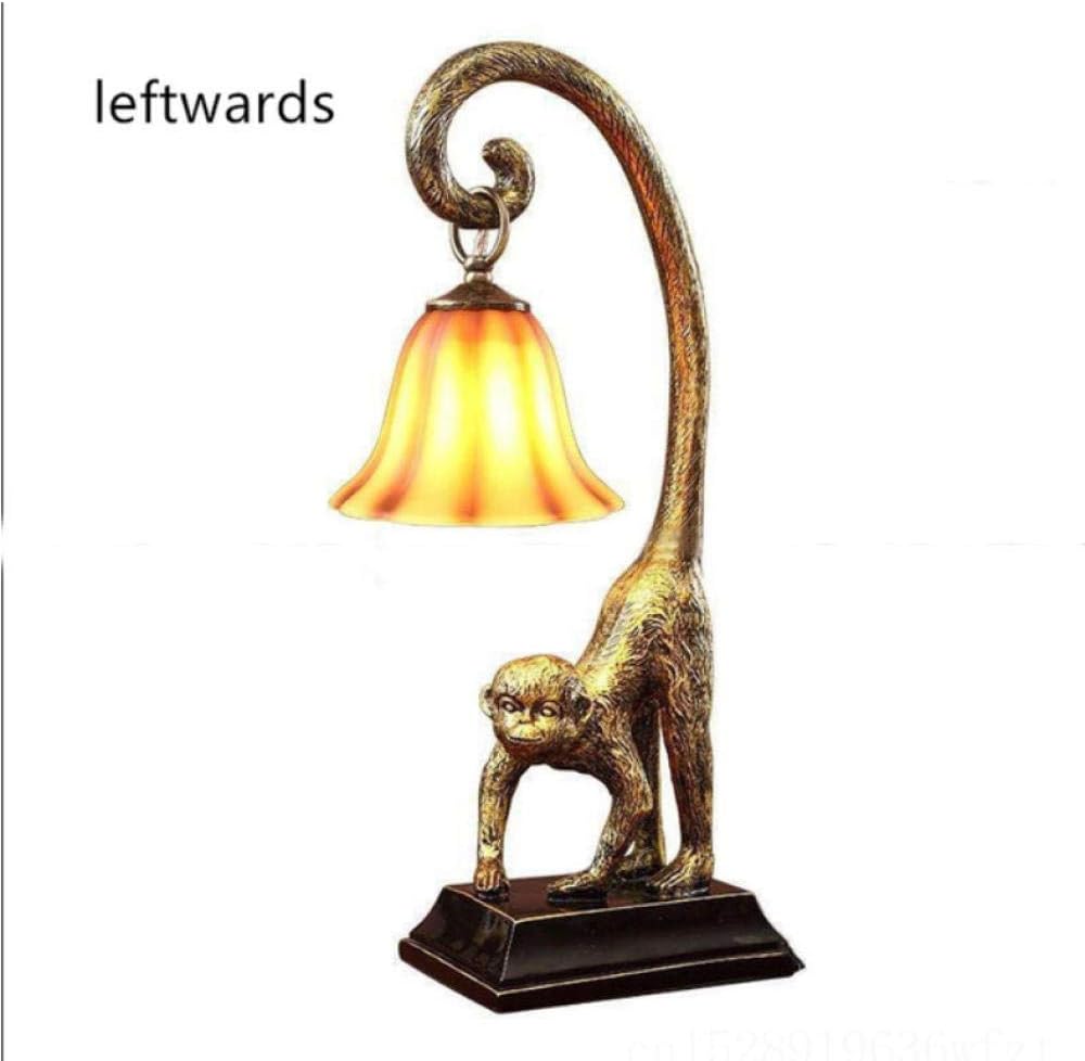 Vintage American Monkey Table Lamp J4241