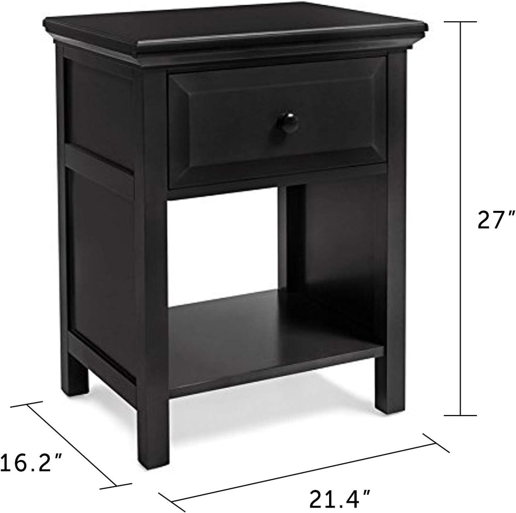 White Wood Nightstand G237