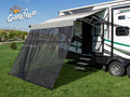 Black 15' x 8' Drop RV Awning F125