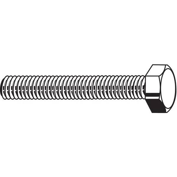 1/2 inch-13 Grade 5 Hex Head Cap Screw Steel Z29689