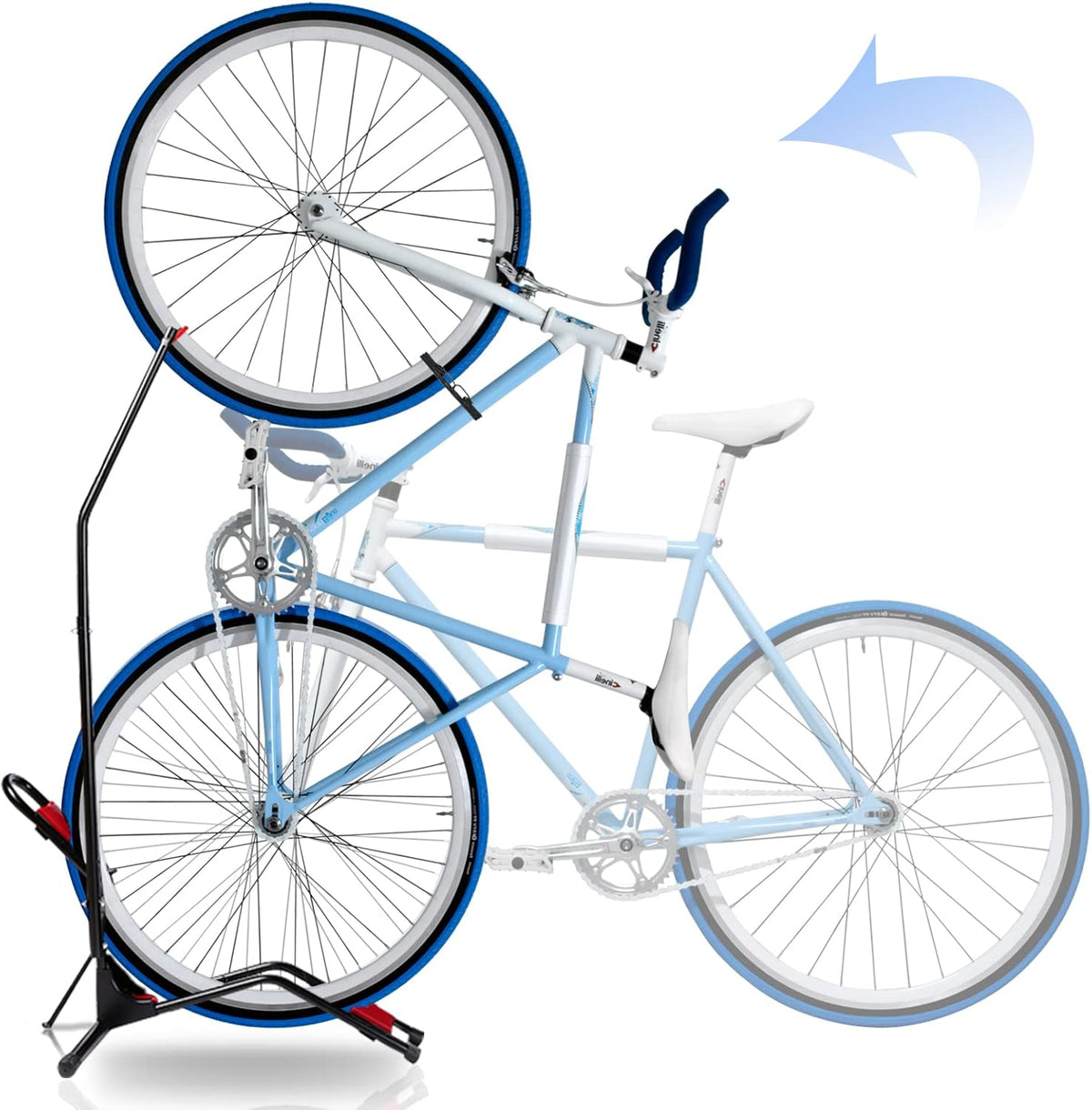Vertical Bike Floor Stand, Adjustable Upright Rack for 20''-27'' Bike G6561