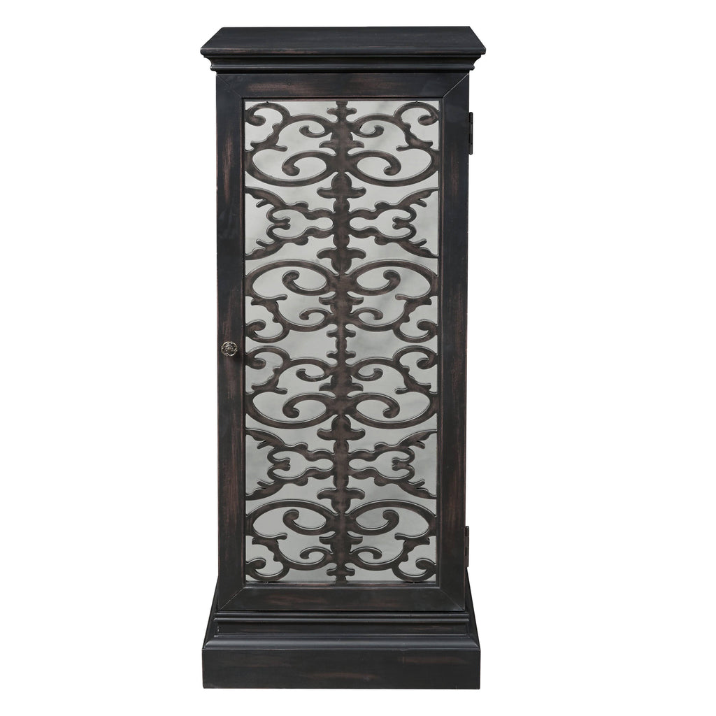 Mirrored Door Bar Cabinet C2983