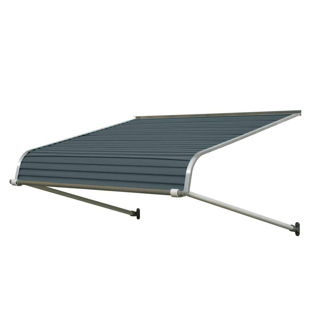 7 ft. Aluminum Awning in Slate Blue R23396