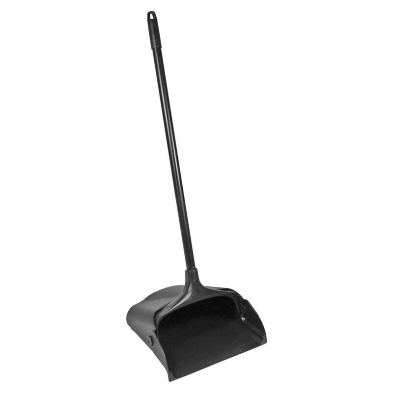 Black Plastic Upright Dust Pan M1512