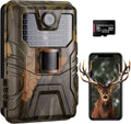 Wifi Trail Camera 30 MP 4K Bluetooth Wireless 65FT Night Vision IP66 J75429