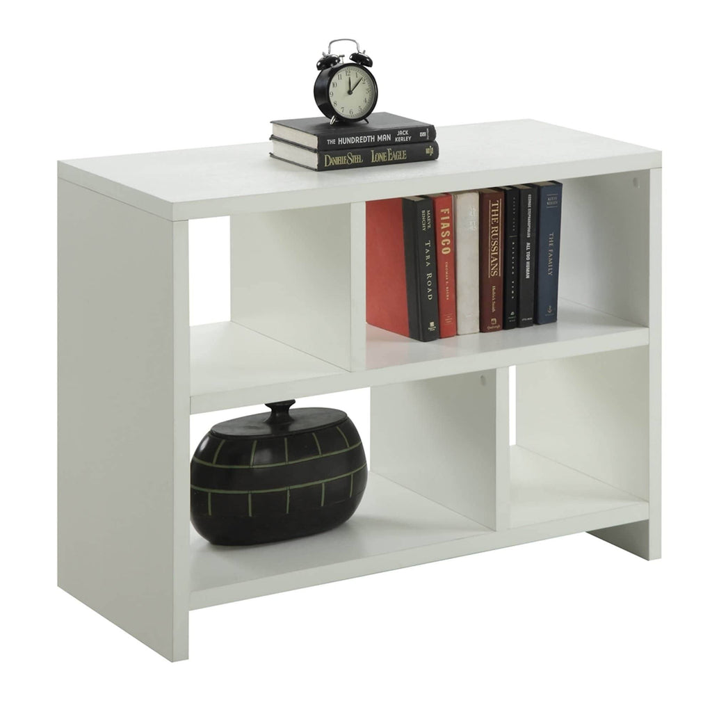 White Console Bookcase T413