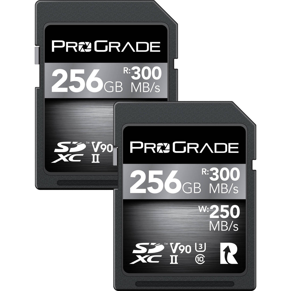 256GB UHS-II SDXC Memory Card 2-Pack M557