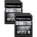 256GB UHS-II SDXC Memory Card 2-Pack M557
