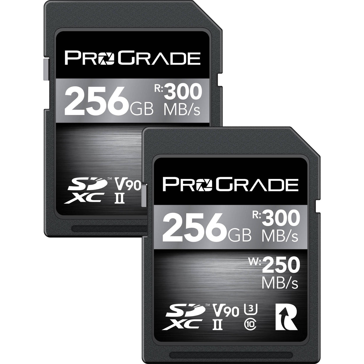 256GB UHS-II SDXC Memory Card 2-Pack M557