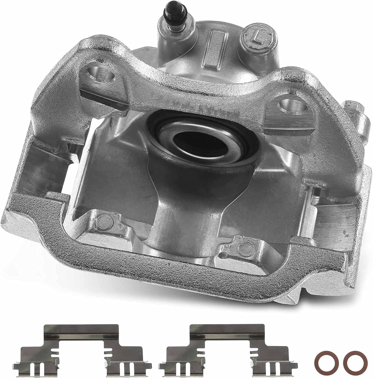 Disc Brake Caliper Assembly with Bracket Rear Left Driver Side Pack of 2 R332