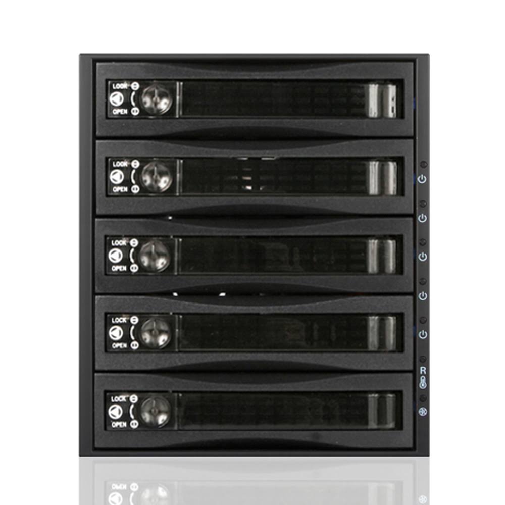 3x5.25 to 5x3.5 SAS/SATA Hot-swap Cage G1402