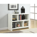White Console Bookcase T413