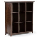 9 Cube Bookcase & Storage Unit Tobacco Brown C96020