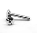 #10-24 x 4 inch Coarse Thread Machine Screw Truss Head Zinc Plated 1200 Pk U1496